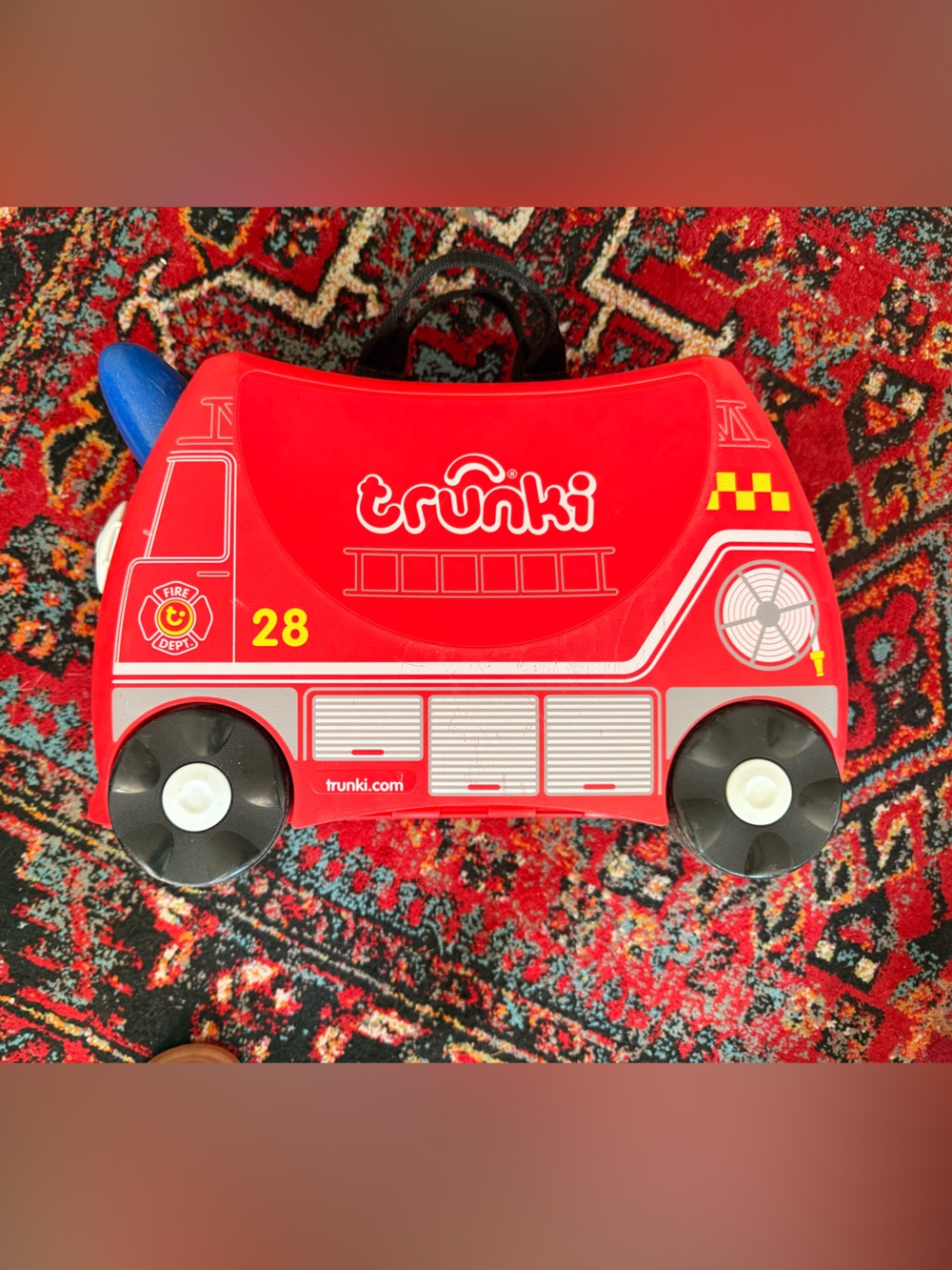 Trunki Ride-On Kids Luggage - Fire Engine